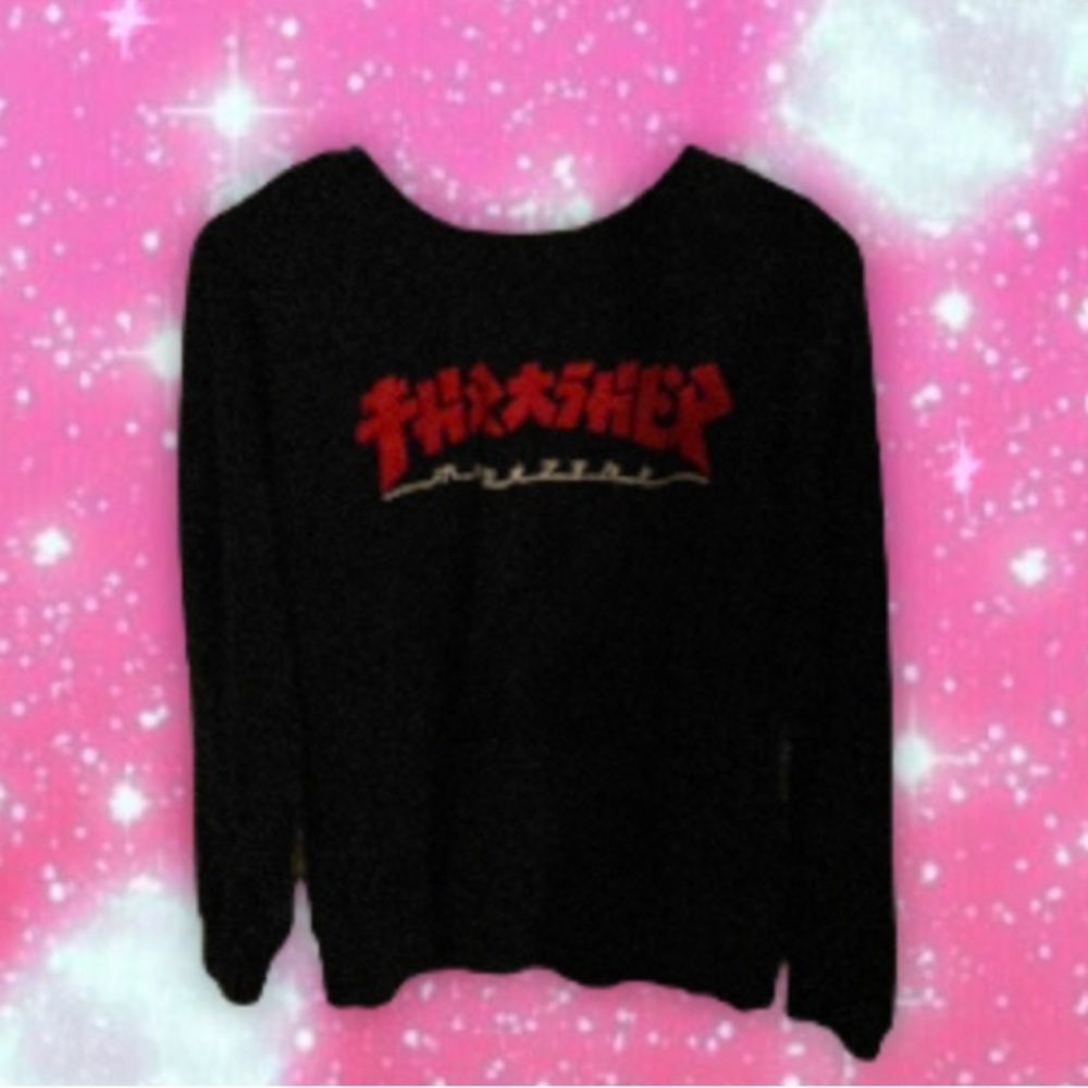 trasher sweater
